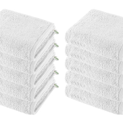 10er Set Handtücher Premium Qualität »Montreal« 500 g/m² 100% Bio Baumwolle Made in Green 2020102-10