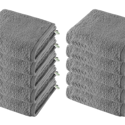 10er Set Handtücher Premium Qualität »Montreal« 500 g/m² 100% Bio Baumwolle Made in Green 2020102-10