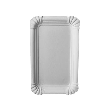 PAPSTAR 250 Teller, Pappe "pure" eckig weiss