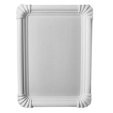PAPSTAR 250 Teller, Pappe "pure" eckig weiss