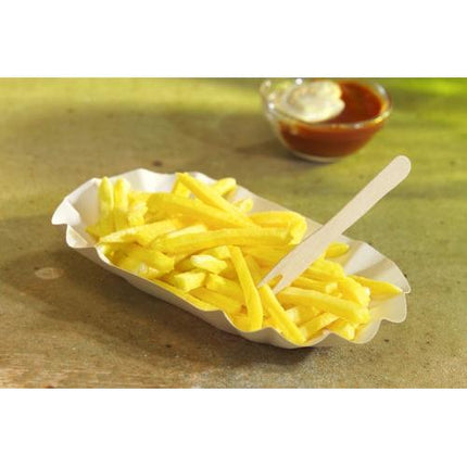 PAPSTAR 250 Schalen, Pappe "pure" oval weiss