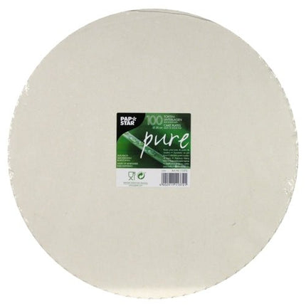PAPSTAR 100 Tortenunterlagen, Pappe "pure" rund