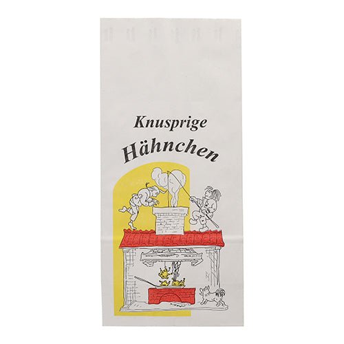 Starpak 100 Hähnchenbeutel, Papier mit Alu-Einlage
