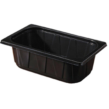 PP Schale 1/4 GN Schwarz