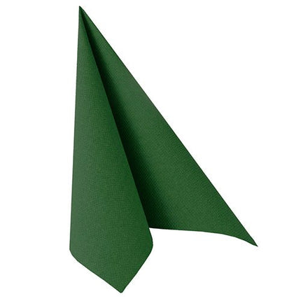 PAPSTAR 50 Servietten "ROYAL Collection" 1/4-Falz 40 x 40 cm grün