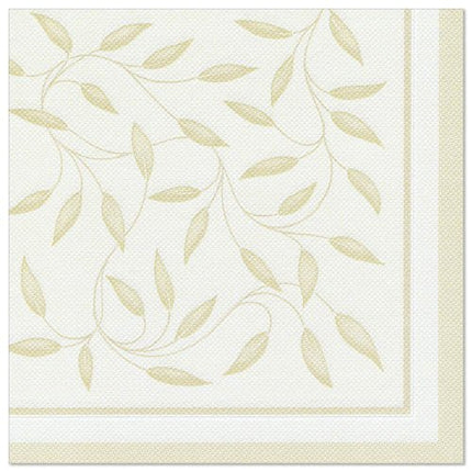 PAPSTAR 50 Servietten "ROYAL Collection" 1/4-Falz 40 x 40 cm champagner