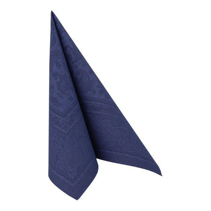 PAPSTAR 50 Servietten "ROYAL Collection" 1/4-Falz 40 x 40 cm dunkelblau