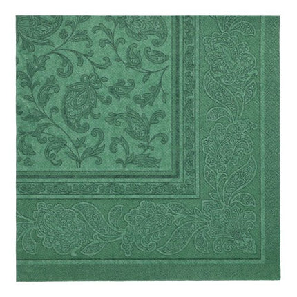PAPSTAR 50 Servietten "ROYAL Collection" 1/4-Falz 40 x 40 cm grün