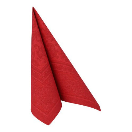 PAPSTAR 50 Servietten "ROYAL Collection" 1/4-Falz 40 x 40 cm bordeaux