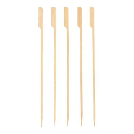 PAPSTAR Grill-Spieße "pure" 25 cm, ideal für BBQ und Grillpartys | Papptray (150 Stück)
