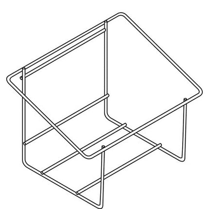 Kanisterhalter für 2x5 Liter, Kanisterhalter aus Edelstahl für 2 Stk. 5 Liter Kanister | Packung (1 Stück)