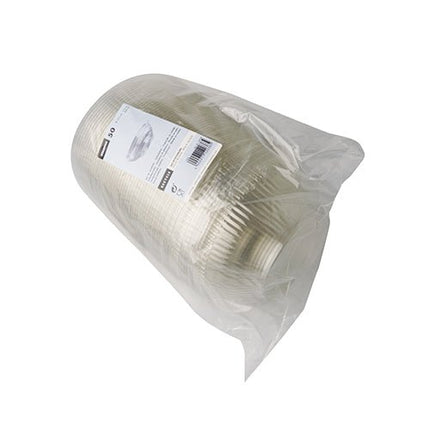 Starpak 50 Salatschalen, R-PET rund glasklar