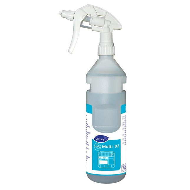 Flaschenkit Suma Multi-conc D2 conc, Nachfüllflasche inkl. Spenderband, passend für Divermite und DQFM (0,75l) | Flasche (1 Stück)