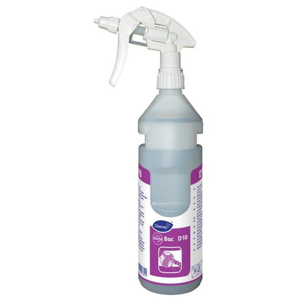 Flaschenkit Suma Bac D10 conc, Nachfüllflasche inkl. Spenderband, passend für Divermite und DQFM (0,75l) | Flasche (1 Stück)
