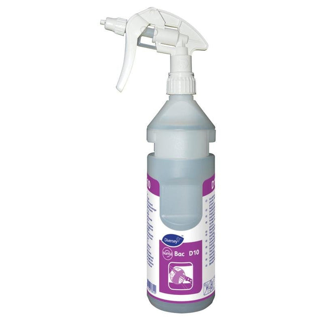 Flaschenkit Suma Bac D10 conc, Nachfüllflasche inkl. Spenderband, passend für Divermite und DQFM (0,75l) | Flasche (1 Stück)
