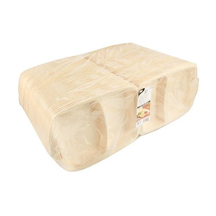 Starpak 50 Menüboxen mit Klappdeckel, XPS beige laminiert
