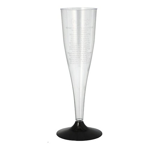 Starpak 6 Stiel-Gläser für Sekt, PS 0,1 l Ø 5 cm · 17,5 cm glasklar | Packung (6 Stück)