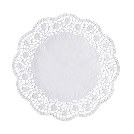 PAPSTAR 100 Tortenspitzen rund, weiss