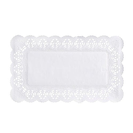 PAPSTAR 100 Spitzenpapiere eckig, weiss