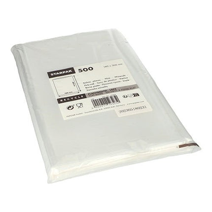 Starpak 500 Flachbeutel, LDPE transparent