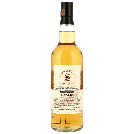 Ledaig 6 2020/2026 - Signatory Vintage - 100 PROOF #76