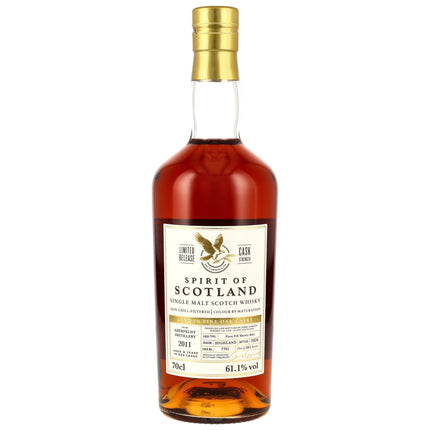 Aberfeldy 14 2011/2026 - G&M Spirit of Scotland - 1st Fill Sherry Butt #7791
