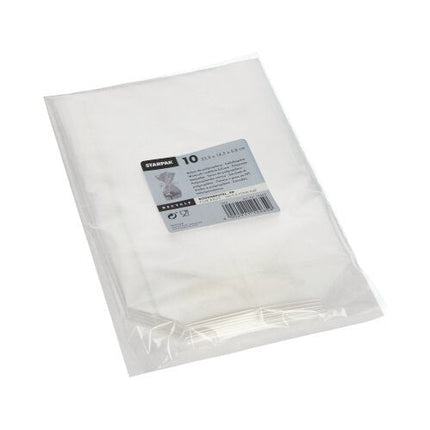 Starpak 10 Bodenbeutel, PP transparent