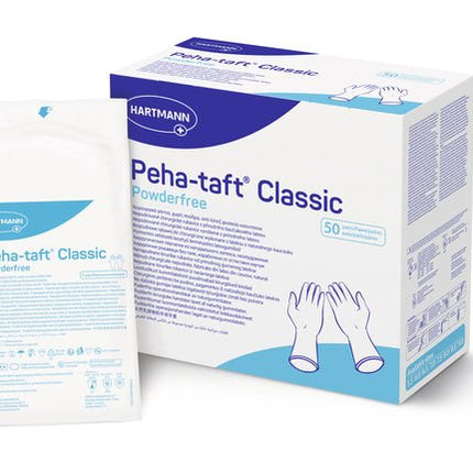 Hartmann Peha-taft® Classic Powderfree latex Einmal-OP-Handschuhe