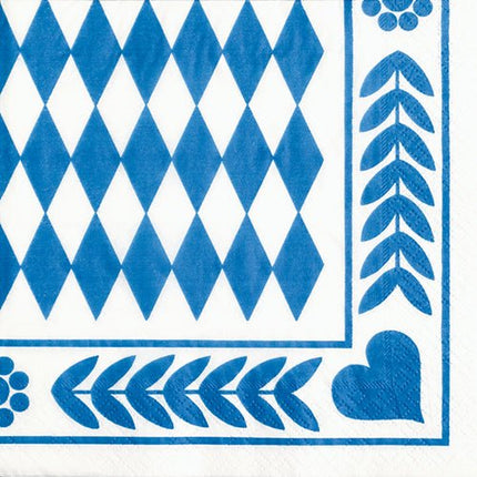 PAPSTAR 20 Servietten, 33 cm x 33 cm 3-lagig 1/4-Falz Design Set 6