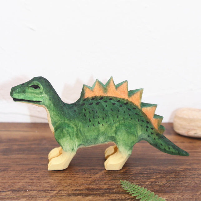 Dinosaurier Figuren aus Holz für Kinder - Fantasievolles Lernen