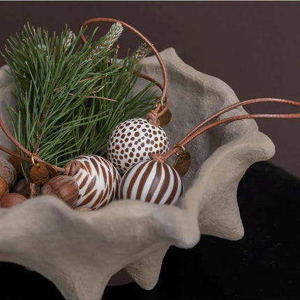 Christbaumkugeln GLOBE 3er Set, in zwei Farben