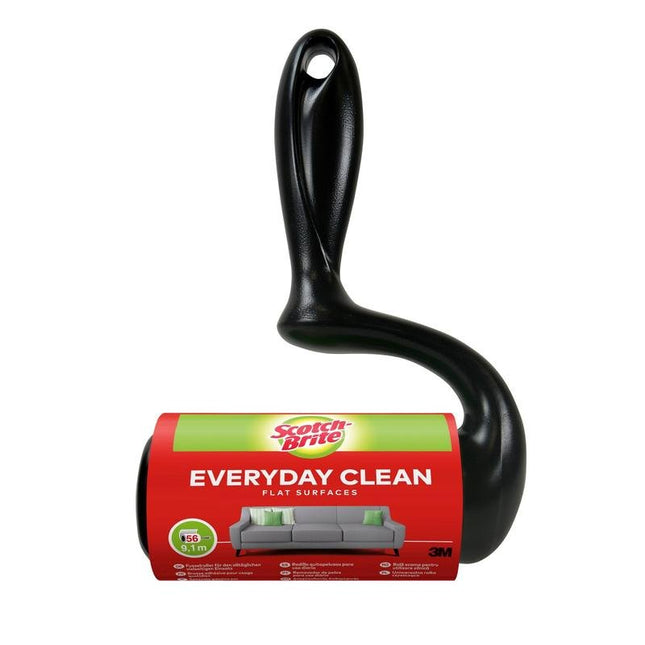 Scotch-Brite™ Everyday Clean Fusselroller für flache Oberflächen, 56 Blatt, 1/Packung | Packung (1 Stück)