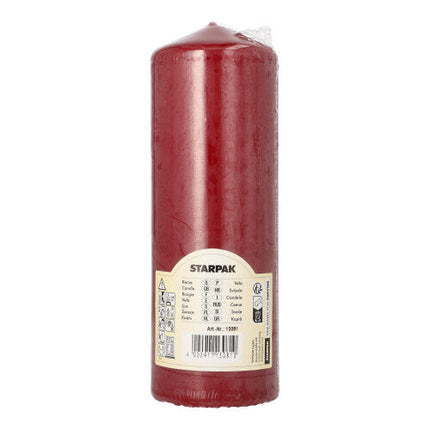 Starpak Stumpenkerze mit extra langer Brenndauer Ø 70 mm,  200 mm