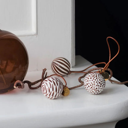 Christbaumkugeln GLOBE 3er Set, in zwei Farben