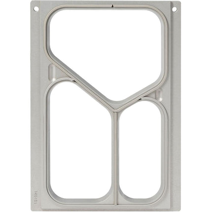 Kassette DF10/20 für 3-fach PP Menüschalen 490/370/200 ml | Packung (1 Stück)