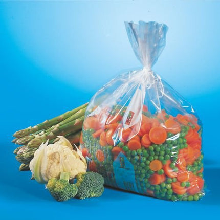 Starpak 24 Gefrierbeutel, LLDPE 10 l 60 cm x 40 cm transparent in Faltschachtel | Faltschachtel (24 Stück)