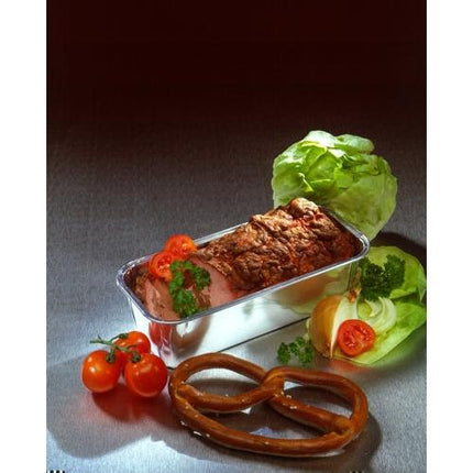 Starpak 10 Kastenformen, Alu eckig 1,09 l 6 cm x 10,2 cm x 23 cm | Packung (10 Stück)