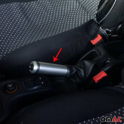 Handbremshebel Handbremsgriff für Peugeot 206 1998-2009 Aluminium Matt 1tlg
