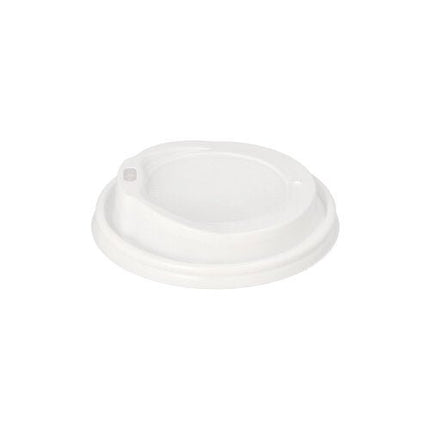 Starpak 100 Dom-Deckel, PS "To Go" rund