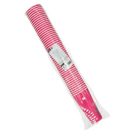 Starpak 50 Trinkbecher für Kaltgetränke, Pappe 0,5 l Ø 8,97 cm · 16,83 cm pink | Folie (50 Stück)