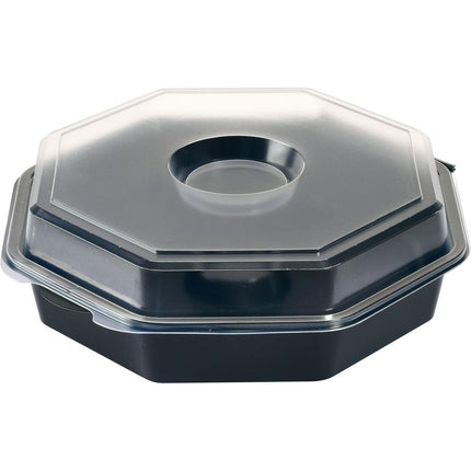 Octaview® mit Glas Schwarz / Transparent PS