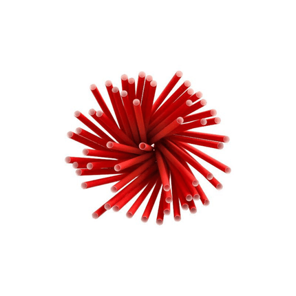 PAPSTAR Shake-Halme Papier Ø 8 mm 25 cm | 135 Stück