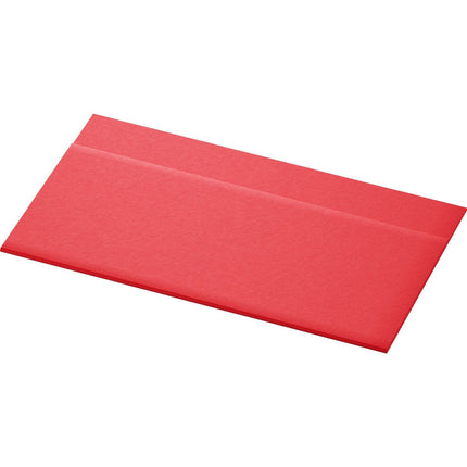 Zelltuchservietten 33x32 cm, 1-lagig, rot - Spenderfalz, 6x750er | Packung (750 Servietten)