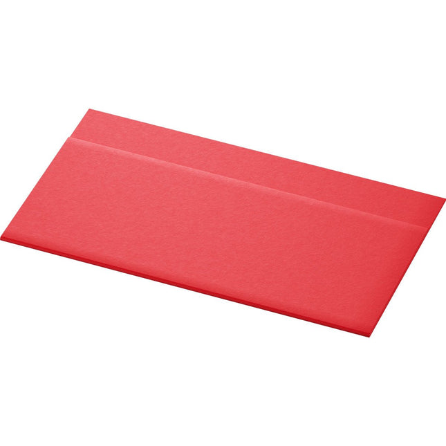 Zelltuchservietten 33x32 cm, 1-lagig, rot - Spenderfalz, 6x750er | Packung (750 Servietten)