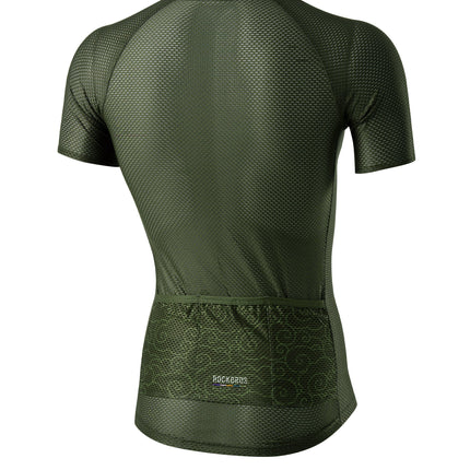 Road-to-Sky Radsport-Baselayer Kurzarm – Atmungsaktives Funktionsshirt