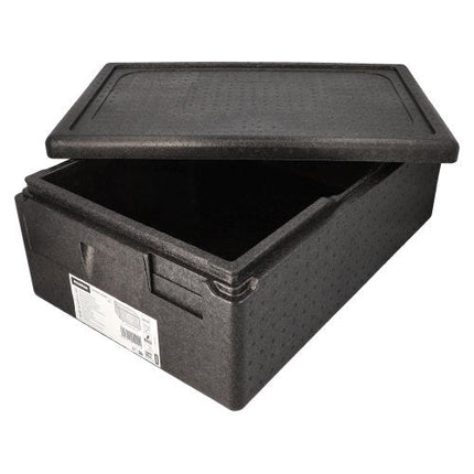 Starpak Isolier-Transportbehälter, EPP 60 cm x 40 cm schwarz "Gastro-Norm 1/1"