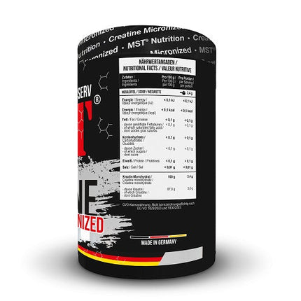 MST - Creatin Monohydrate 500g