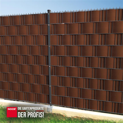 Sichtschutzstreifen PVC Easy - 0,19x2,55 m - Zaunblende