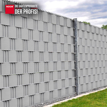 Sichtschutzstreifen PVC Easy - 0,19x2,55 m - Zaunblende
