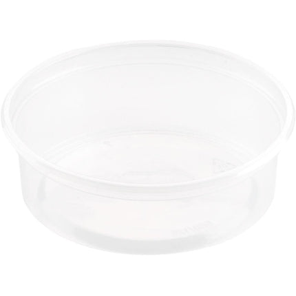 Delipack rund Transparent PP 101x101 | Packung (50 Stück)